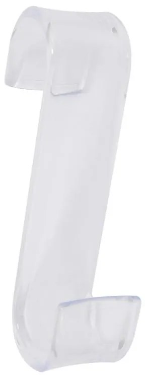 Erga Neo, háčik na vykurovacie teleso, termoplast, priehľadná, ERG-YKA-RY.HACZYK PVC NEO