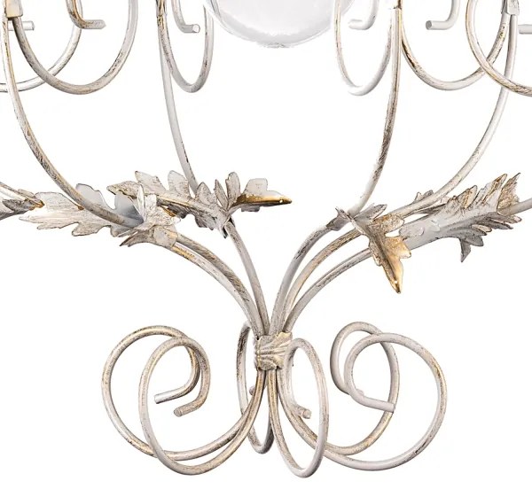 ONLI - Luster na reťazi CONTESSA 1xE27/22W/230V strieborná