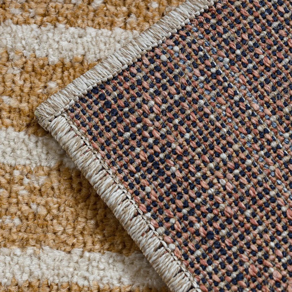 Dywany Łuszczów, Kusový koberec Fusion 0810 beige/terra, 240x330, viacfarebná, kancelária