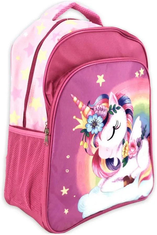 Dievčenské školský batoh s jednorožcom