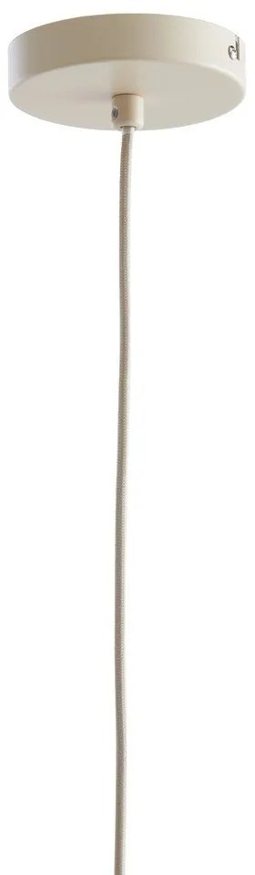 Béžové závesné svietidlo s textilným tienidlom ø 28 cm Itela – Light & Living