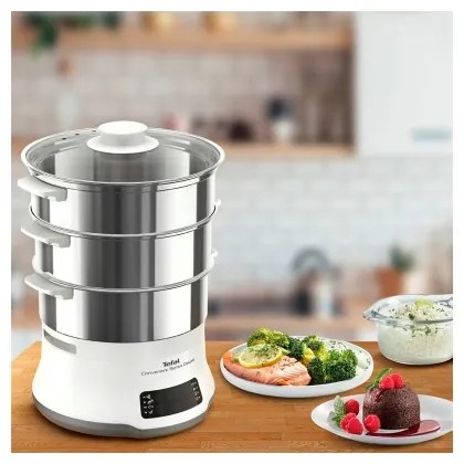Tefal - Parný hrniec CONVENIENT SERIES DELUXE 9l 900W/230V nerez
