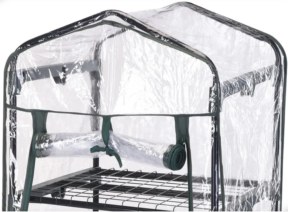 4policový fóliovník Greenhouse, 50 x 45 x 130 cm
