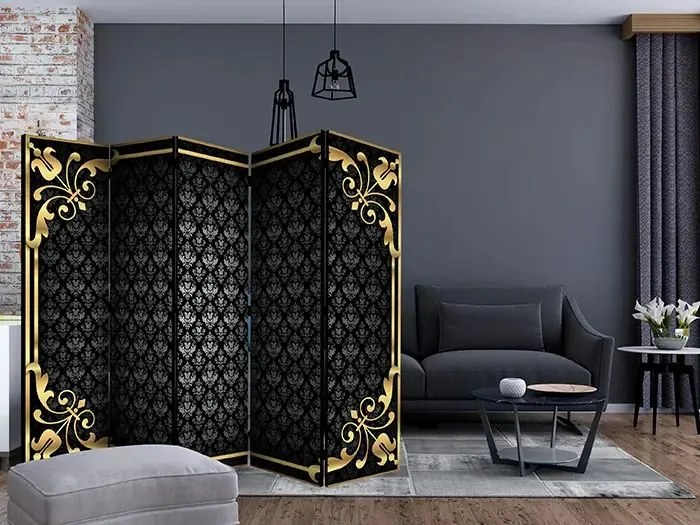 Paraván - A little bit of luxury II [Room Dividers] Veľkosť: 225x172, Verzia: Akustický