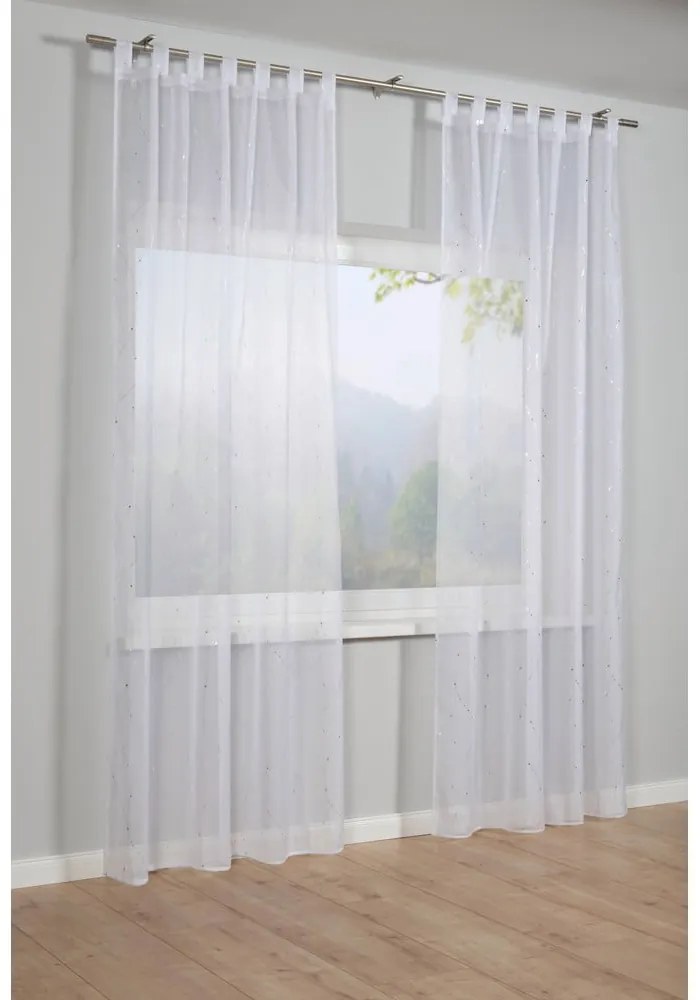 Biela voálová záclona 140x245 cm – Sehlbach
