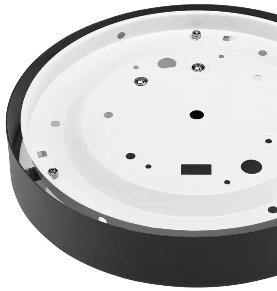 Stropné svietidlo JONAS 2xE27/60W/230V pr. 36 cm čierna