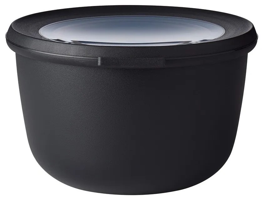 Potravinové škatuľky v súprave 3 ks Nordic black – Mepal