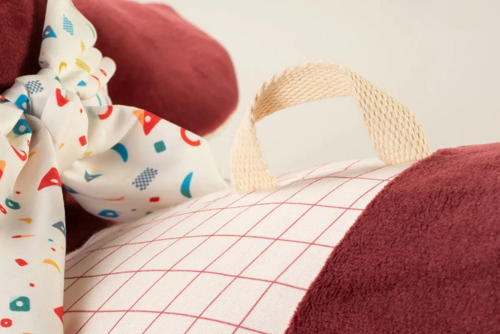 Lilliputiens - veľká plyšová kamarátka - kravička Rosalie