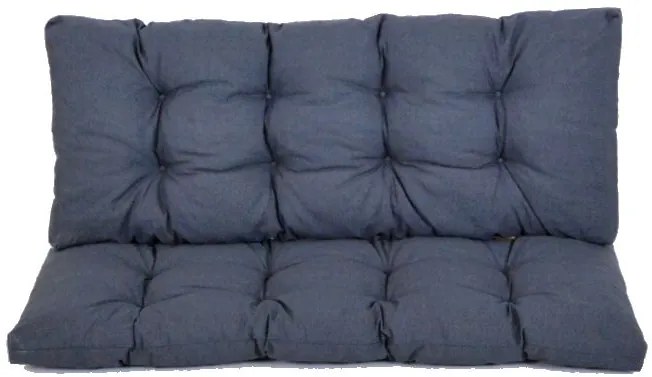 Podložka pod lavicu PREMIUM 150 x 45 cm, tmavosivá