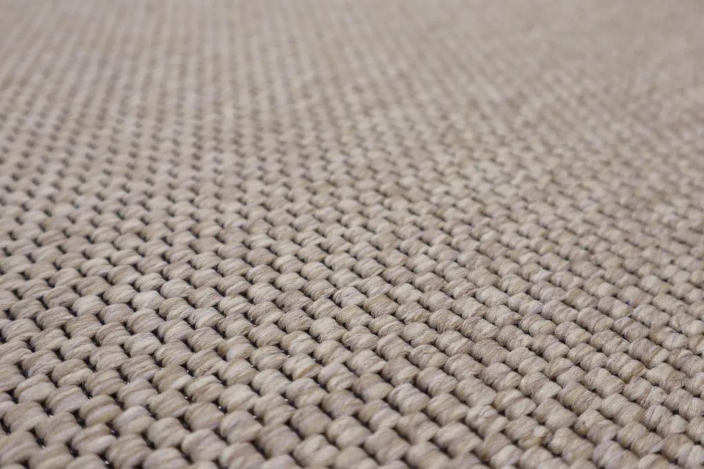 Vopi koberce Kusový koberec Nature svetle béžový - 57x120 cm