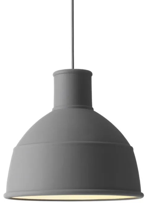 Muuto Závesná lampa Unfold, dark grey 14200