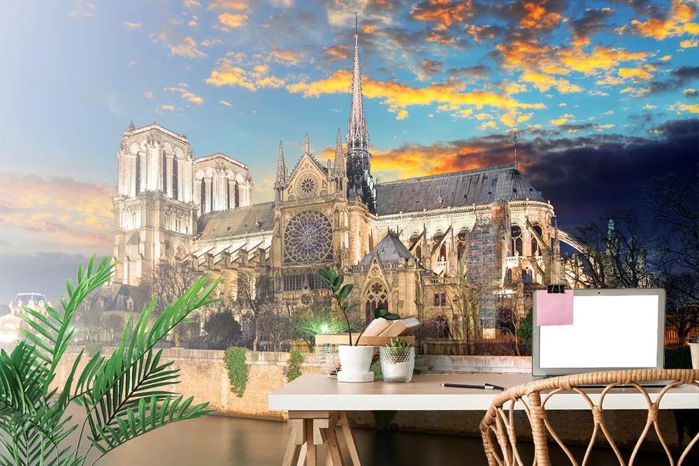 Samolepiaca fototapeta katedrála Notre Dame