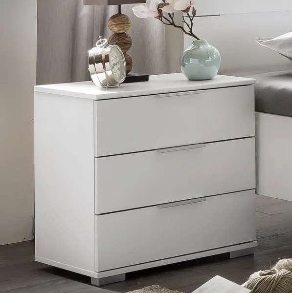 Nočný stolík Nadja, biela