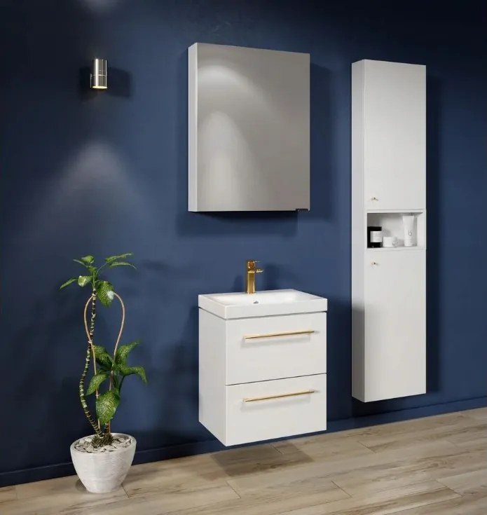 Cersanit Larga, skrinkové úchytky 35cm 2ks, zlatá, S599-0143