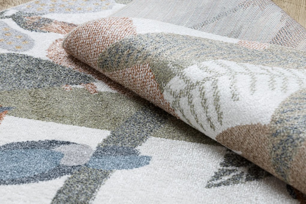 Koberec BONO 8426 kruh, krémový, Džungľa