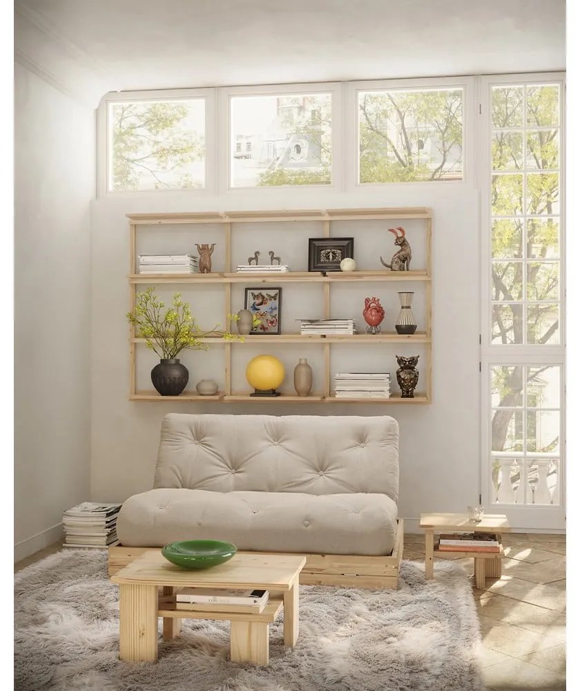 Odkladací stolík z borovicového dreva 34x45 cm Japan – Karup Design