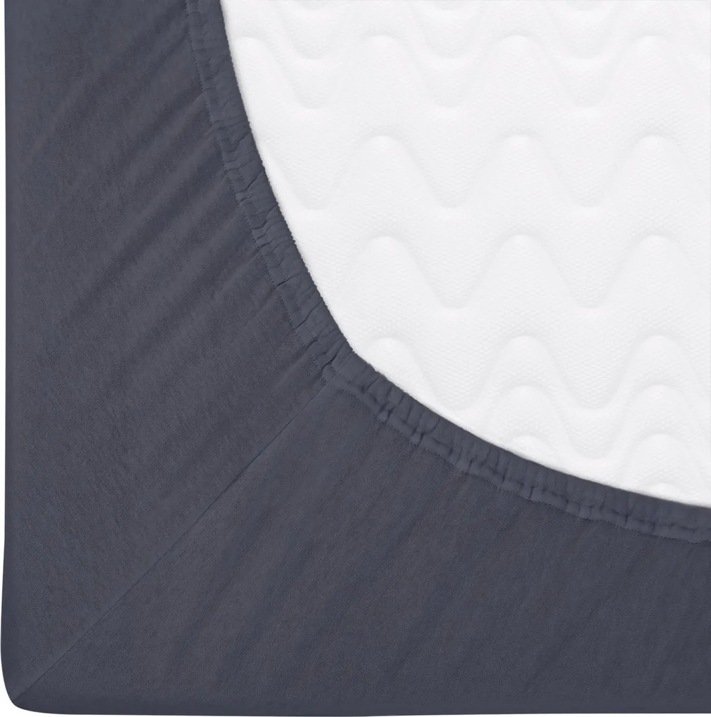 JERSEY PRESTIERADLO PREMIUM 140X200 CM TMAVOSIVÉ