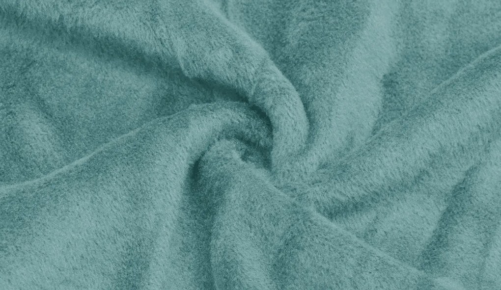 Napínací poťah na kreslo VELTO Farba: Modrosivá