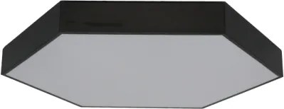 LED stropné svietidlo LED/135W/230V 3000/4000/6500K pr. 80 cm čierne