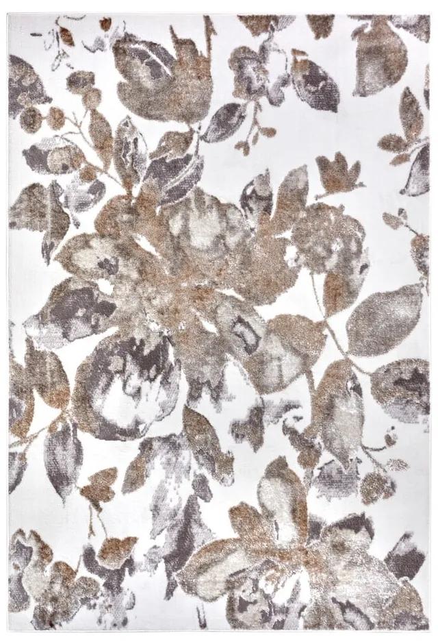 Sivo-hnedý koberec 200x280 cm Shine Floral – Hanse Home