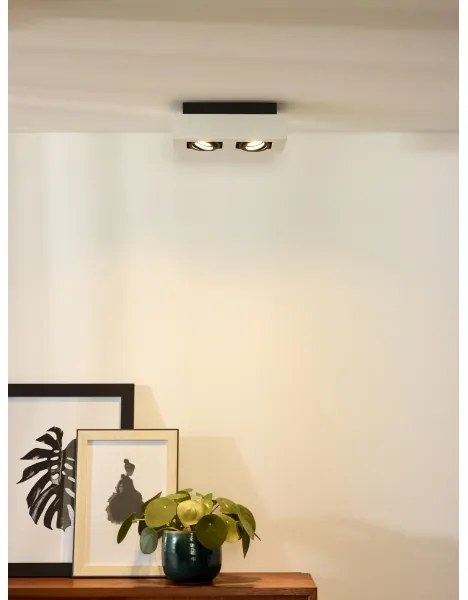 Lucide 09119/11/31 - LED Bodové svietidlo XIRAX 2xGU10/5W/230V biela