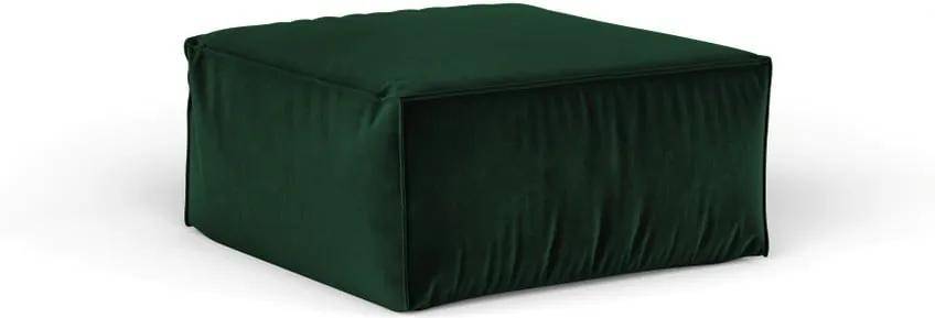 Zelený puf Cosmopolitan Design Florida, 65 × 65 cm