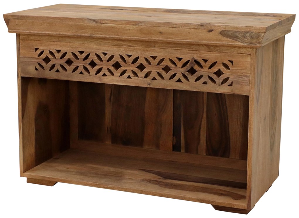 furniture-nabytek.cz - Drevený botník masív 90x40x60