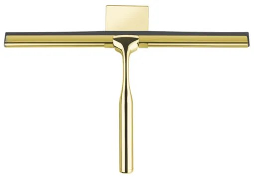 Stierka do kúpeľne s háčikom, zlatá