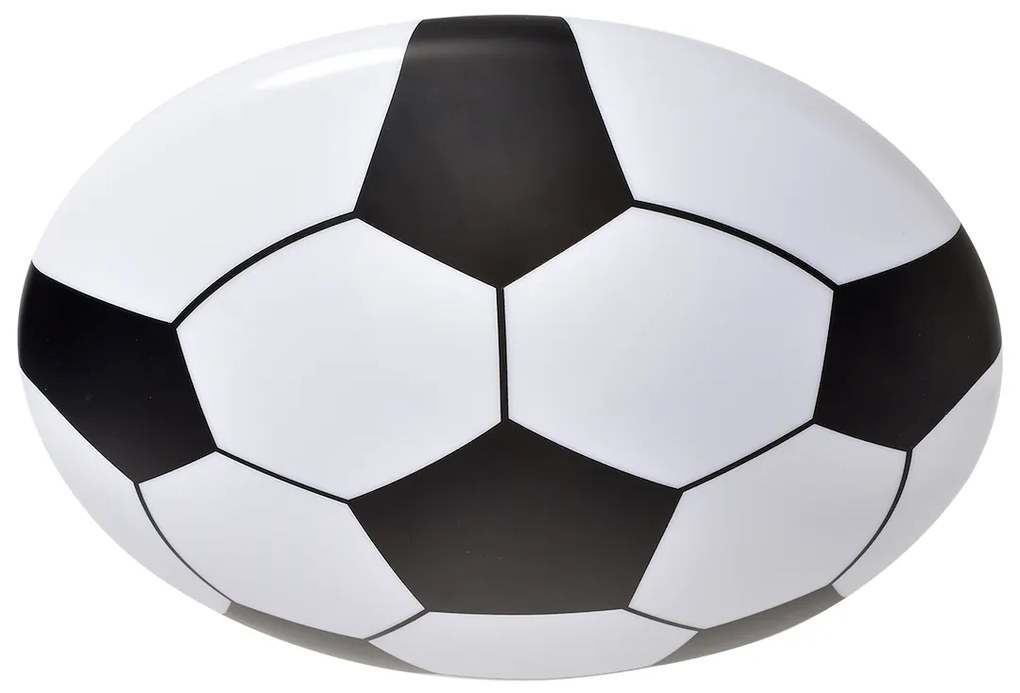 Detské stropné LED svietidlo Ball, 1x LED 18w, 4000k, b/w