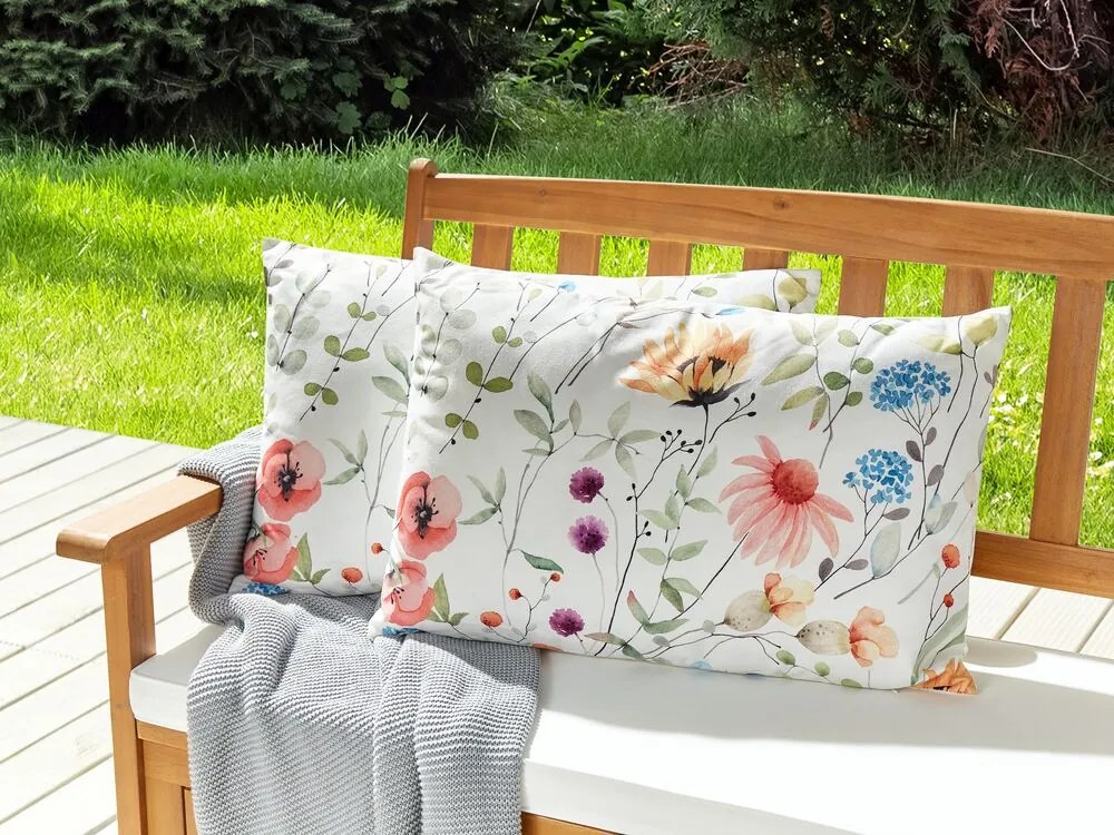 Sada 2 ozdobných vankúšov 40 x 60 cm Mones (viacfarebná). Vlastná spoľahlivá doprava až k Vám domov. 1077174