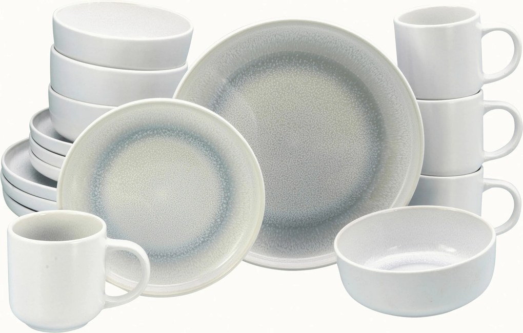 XXXLutz KOMBINOVANÝ SERVIS Nordic Fjord Ice 16-dielne Creatable - Online Only bytové doplnky - 007768073001