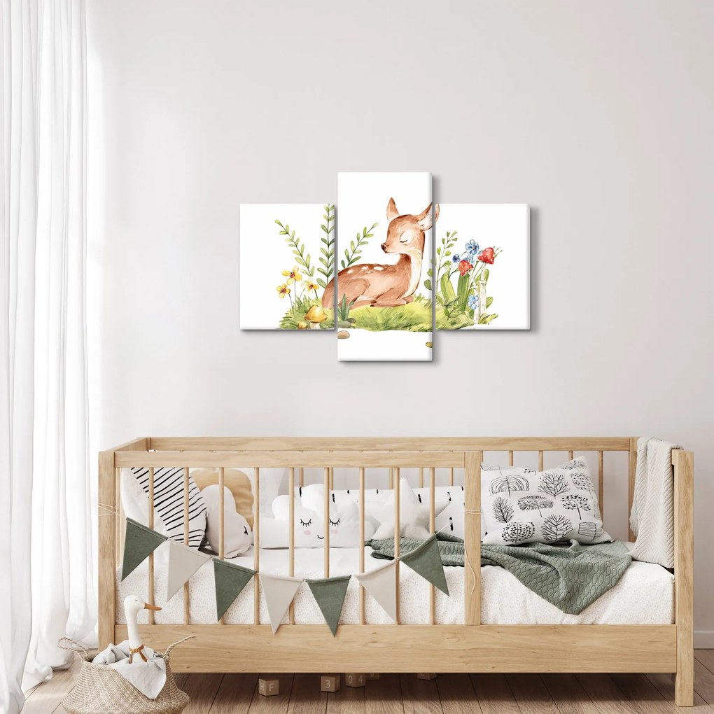 Obraz - Malý srnček (90x60 cm)