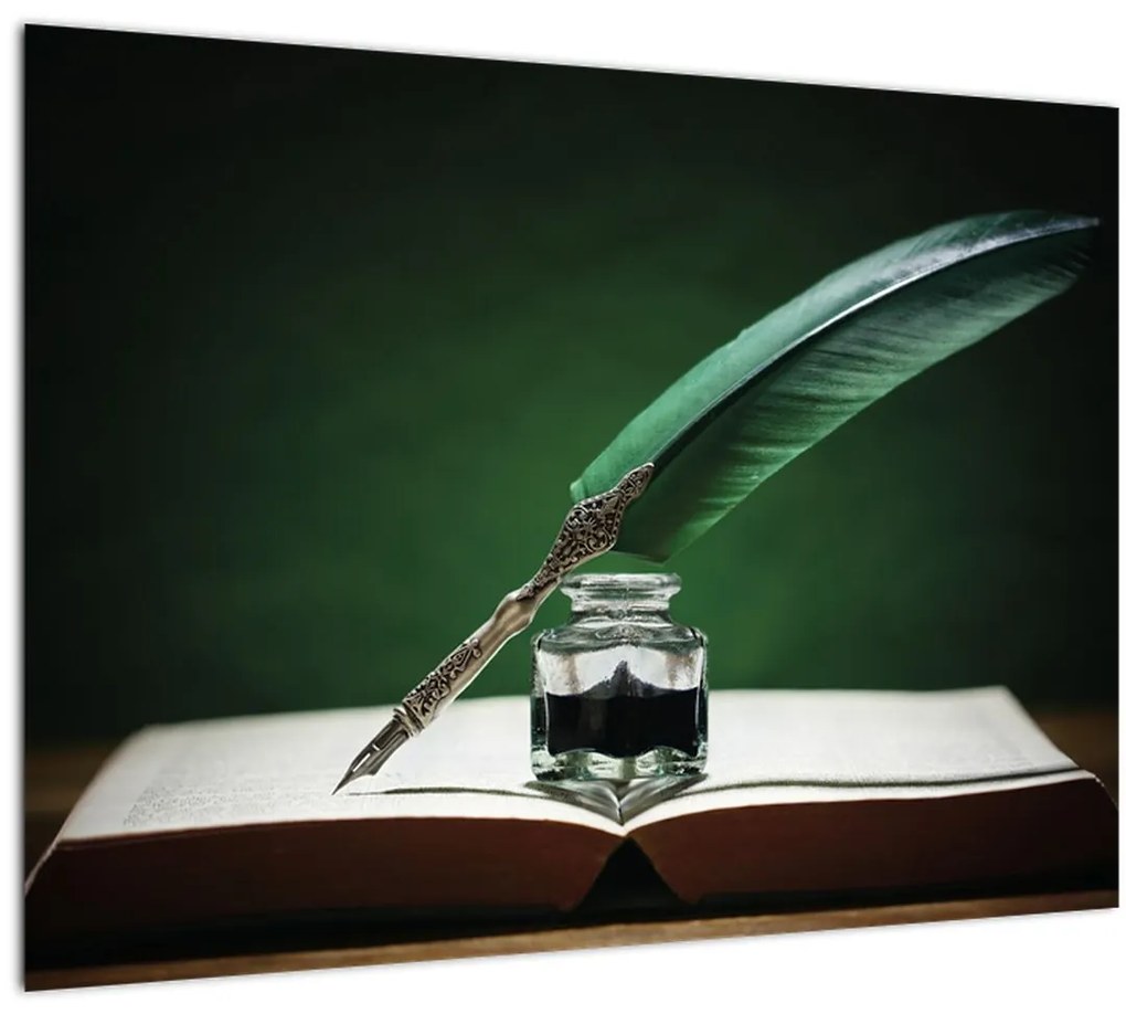 Obraz písacieho pera (70x50 cm)
