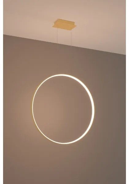 Thoro TH.175 - LED Luster na lanku RIO LED/50W/230V CRI90 3000K pr. 78 cm zlatá