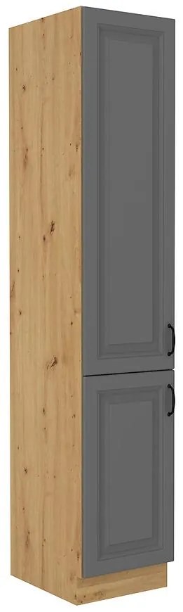 Kuchynská skrinka Stilo dustgrey/artisan 40dk/210 2f