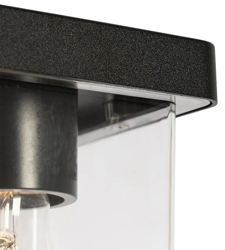 Moderná vonkajšia nástenná lampa čierna IP54 - Chimay