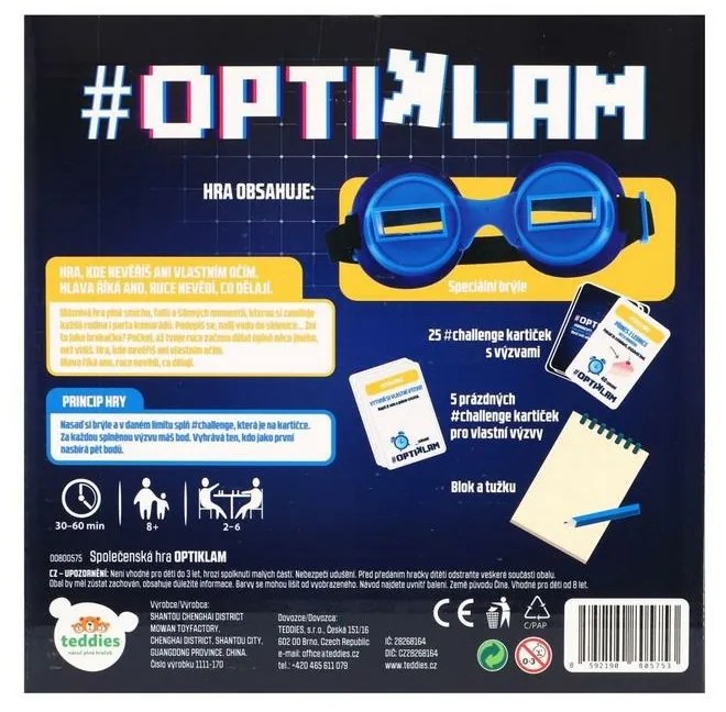 Bonaparte Optiklam spoločenská hra