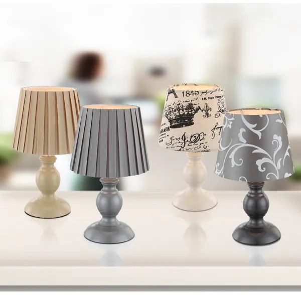 GLOBO 21692 - Stolná lampa METALIC 1xE14/40W/230V