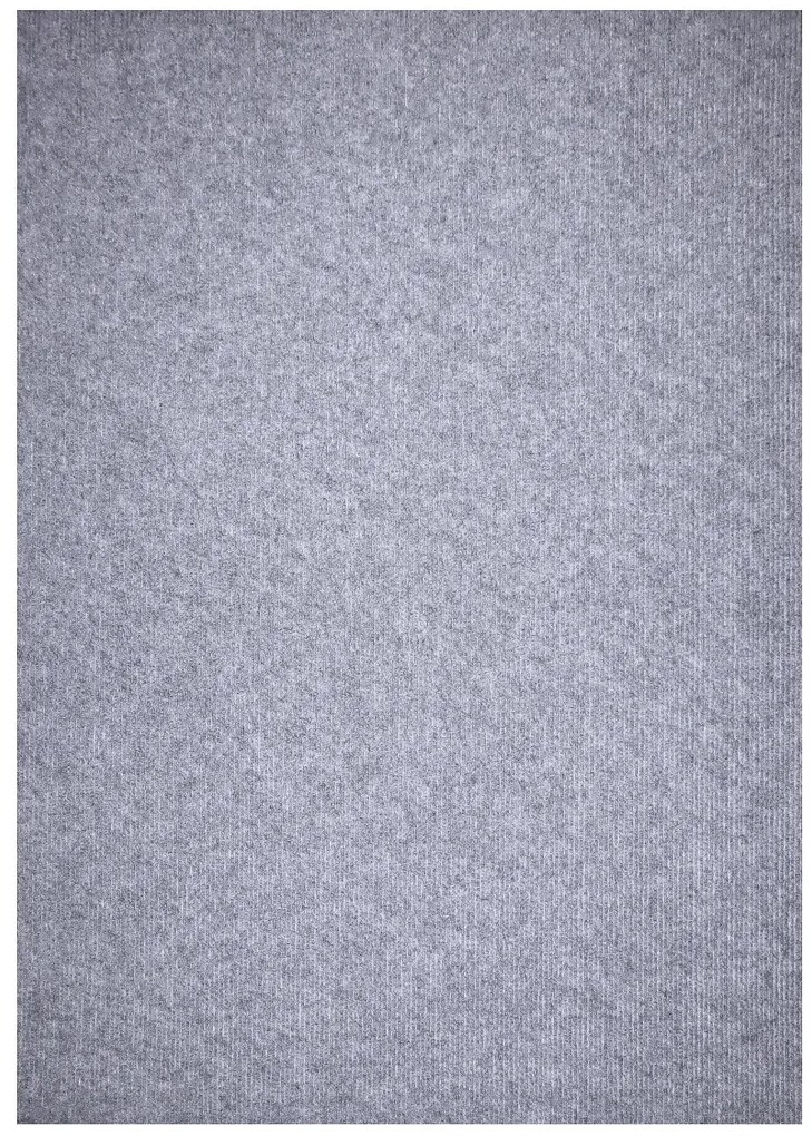 Vopi koberce Kusový koberec Quick step sivý - 60x110 cm