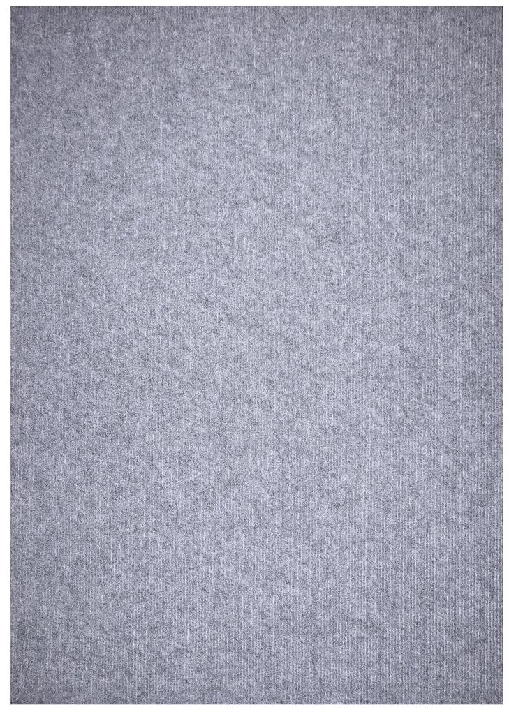 Vopi koberce Kusový koberec Quick step sivý - 80x120 cm