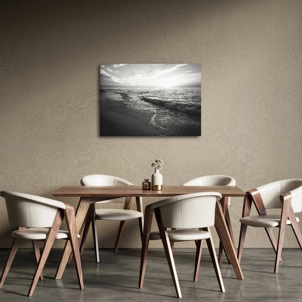 Obraz - Na brehu mora (70x50 cm)