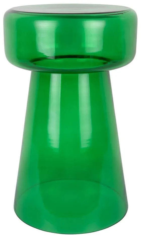 Sklenený okrúhly odkladací stolík ø 30 cm Corcho – Leitmotiv