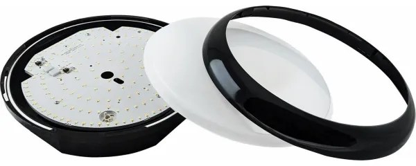 LED Vonkajšie stropné svietidlo STROPY LED/12/15/18/22W/230V IP65 čierna