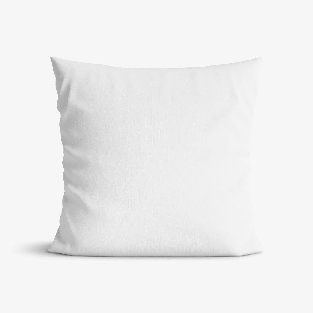 Goldea bavlnená obliečka na vankúš - biela 30 x 50 cm