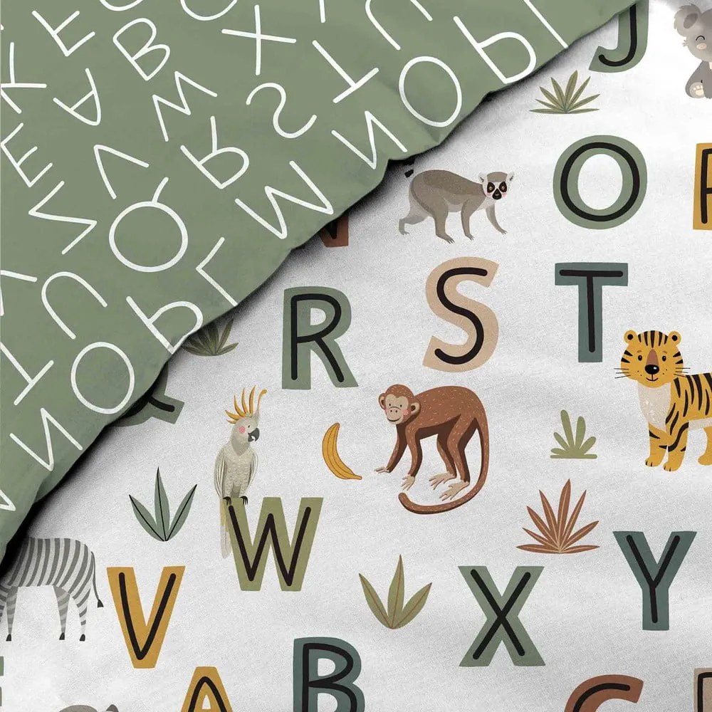 Bavlnené detské obliečky na jednolôžko 140x200 cm Tigry – douceur d'intérieur