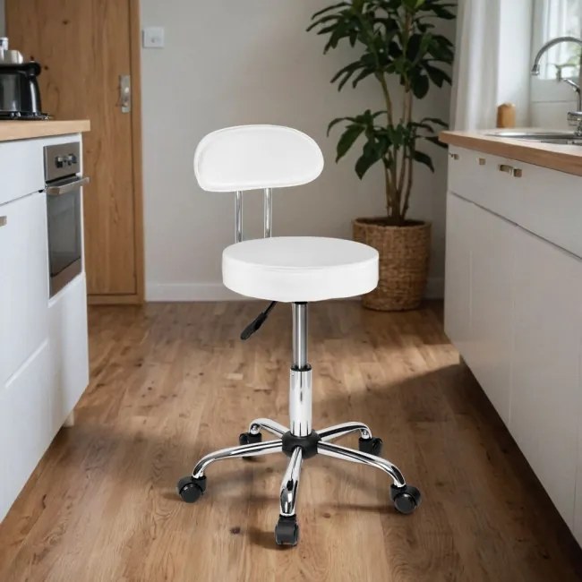 Kancelárska stolička GAMMA biela