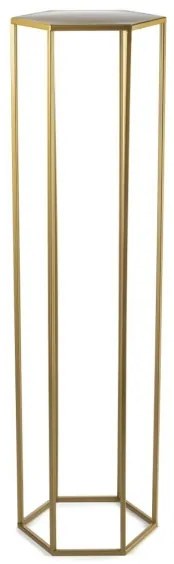 Stojan na kvety 100x24 cm zlatá