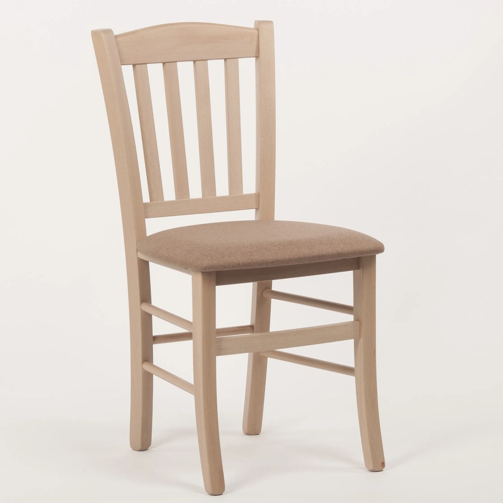 Stima Stolička VENETA s čalúneným sedákom Vyberte odtieň ->: Dub Sonoma, Vyberte látku ->: LUX Camel 2