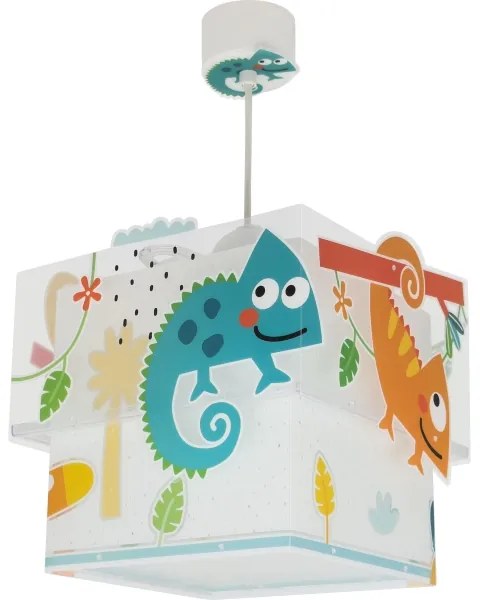 Dalber 63312 - Detský luster HAPPY JUNGLE 1xE27/15W/230V