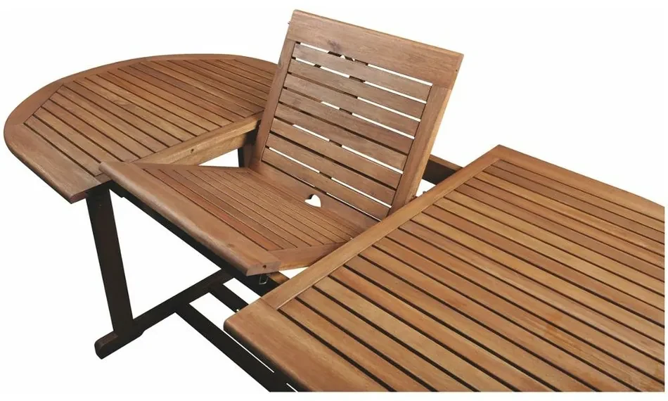 Fieldmann FDZN 4004-T záhradný stôl, 150/200 x 90cm